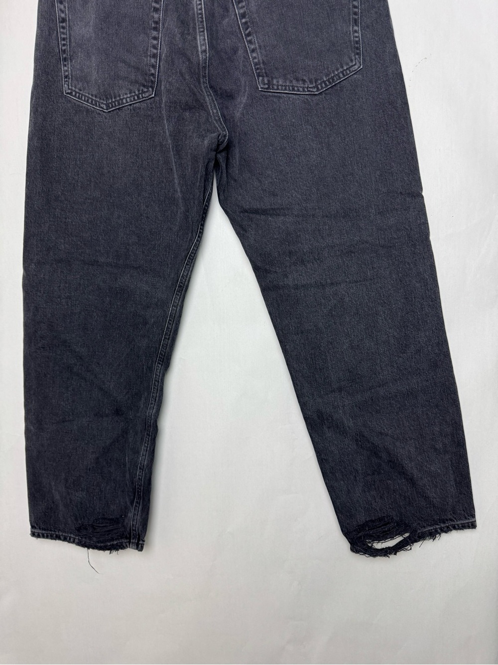 AGOLDE Black 90s Crop Loose Fit Jeans size 30 - Picture 8 of 8